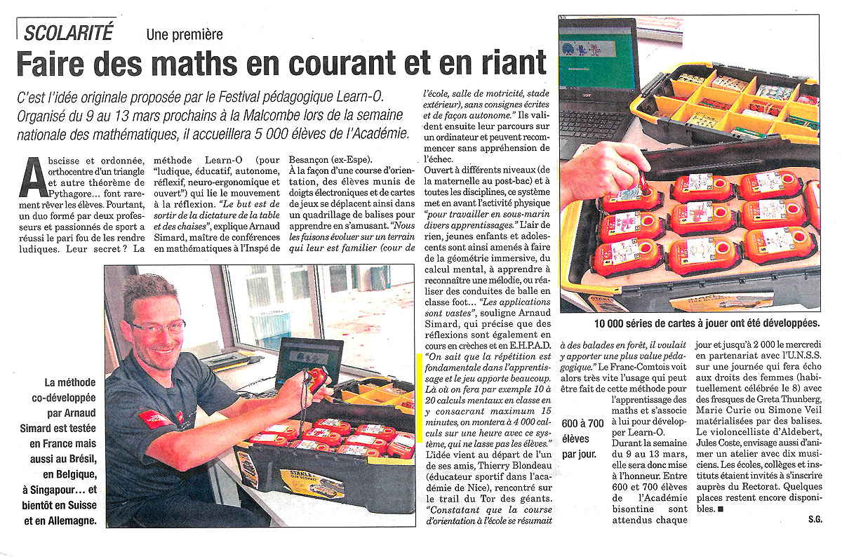 maths en courant et en riant